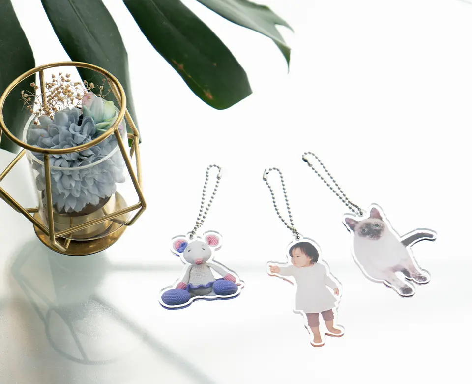 アクリルキーホルダー